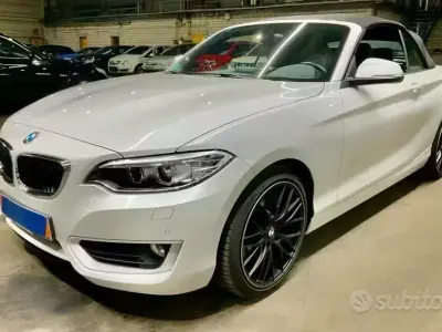 Brugt BMW 220 Advantage 184 HK (135 kW) 2016 Hvid Cabriolet