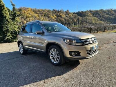 Usata VW Tiguan Sportline 110 CV (80 kW) 2013 Oro SUV