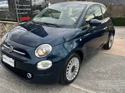 Usata Fiat 500 Lounge 80 CV (58 kW) 2018 Bluazzurro Berlina