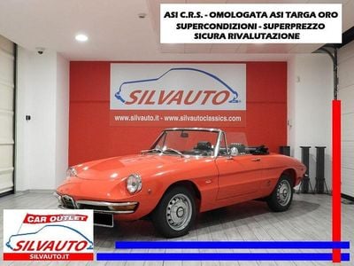 Usata Alfa Romeo Spider Veloce 132 CV (97 kW) 1969 Rosso Cabrio