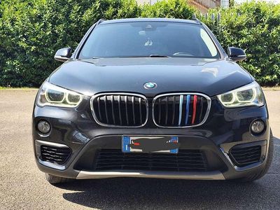 Usata BMW X1 Advantage 116 CV (85 kW) 2017 Nero SUV