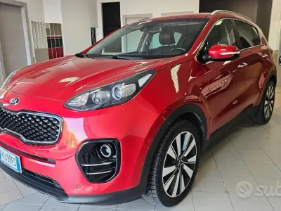 Usata Kia Sportage GT-Line 115 CV (84 kW) 2017 Rosso SUV