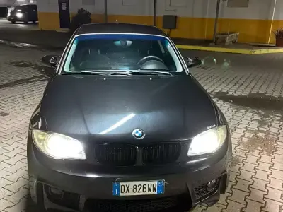 Usata BMW 120 177 CV (130 kW) 2009 Nero Utilitaria