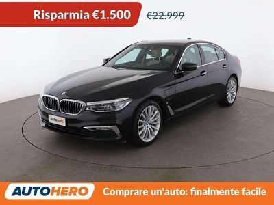 Usata BMW 530e Luxury Line 185 CV (136 kW) 2017 Nero Berlina