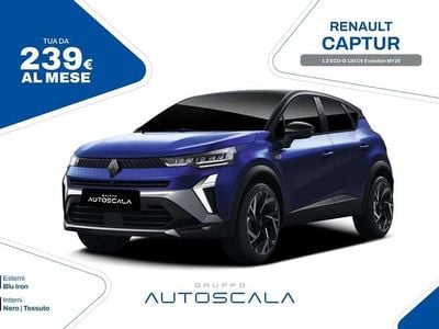 Nuova Renault Captur Evolution 120 CV (88 kW) 2026 Blu iron SUV