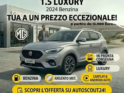 Usata MG ZS Luxury 106 CV (77 kW) 2023 Bianco brillante SUV