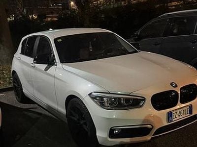 Usata BMW 120 2015 Bianco Utilitaria