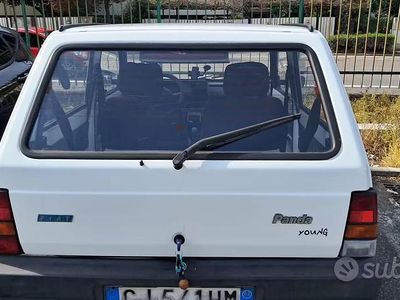 Usata Fiat Panda Young 54 CV (39 kW) 2003 Bianco Utilitaria