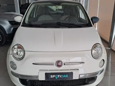 Usata Fiat 500 Lounge 69 CV (50 kW) 2009 Bianco Cabrio