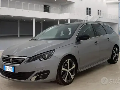 Usata Peugeot 308 GT-line 120 CV (88 kW) 2017 Grigio Station wagon