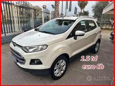 Usata Ford Ecosport Titanium 95 CV (69 kW) 2017 Bianco SUV