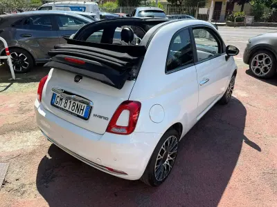 Usata Fiat 500C Dolcevita 69 CV (50 kW) 2023 Bianco Cabrio