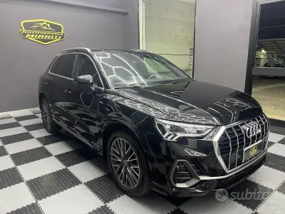 Usata Audi Q3 S-Line 150 CV (110 kW) 2019 Nero SUV