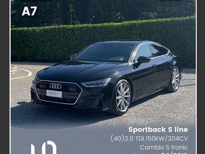 Nero Usata 2019 Audi A7 Sportback S-Line Utilitaria | 31.000 €
