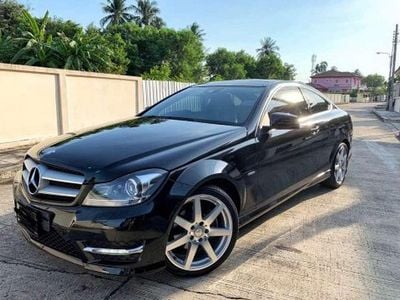Usata Mercedes C220 Avantgarde 170 CV (125 kW) 2014 Nero Coupé