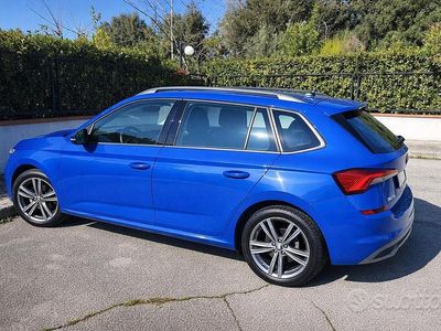 Usata Skoda Kamiq Ambition 110 CV (80 kW) 2023 Blu SUV