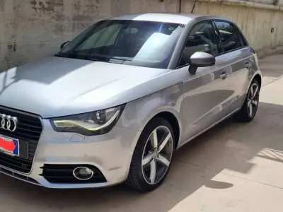 Usata Audi A1 Sportback S-Line 105 CV (77 kW) 2014 Argento Utilitaria