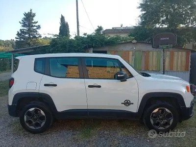 Usata Jeep Renegade 120 CV (88 kW) 2016 Bianco SUV