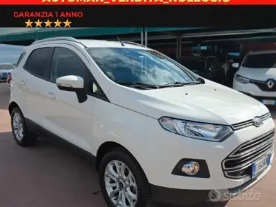 Usata Ford Ecosport Titanium 95 CV (69 kW) 2017 Bianco SUV