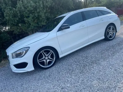 Usata Mercedes CLA200 Premium 136 CV (100 kW) 2015 Bianco Coupé