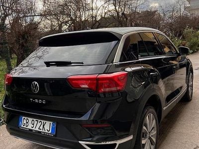 Usata VW T-Roc 150 CV (110 kW) 2020 Nero SUV