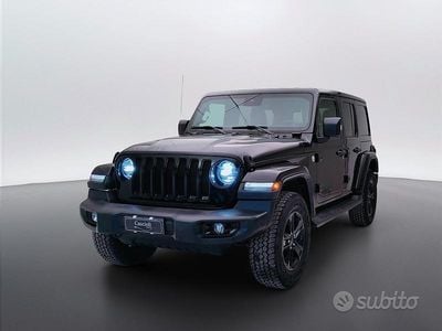 Usata Jeep Wrangler 200 CV (147 kW) 2019 Nero SUV