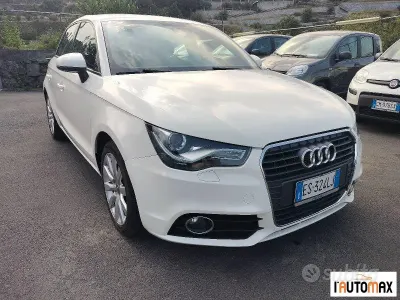 Usata Audi A1 Sportback Ambition 90 CV (66 kW) 2013 Bianco Utilitaria