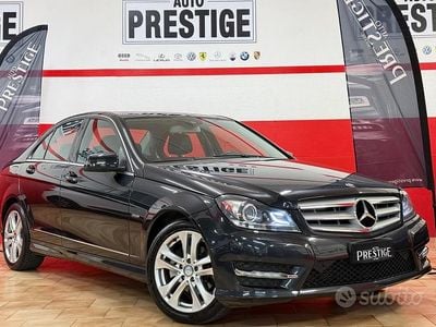 Usata Mercedes C220 Avantgarde 170 CV (125 kW) 2012 Grigio Berlina