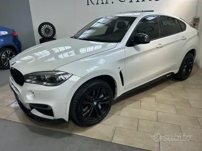Usata BMW X6 M50 Efficient Dynamics 381 CV (280 kW) 2015 Bianco SUV