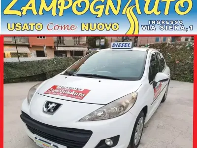 Usata Peugeot 207 68 CV (50 kW) 2012 Bianco Berlina