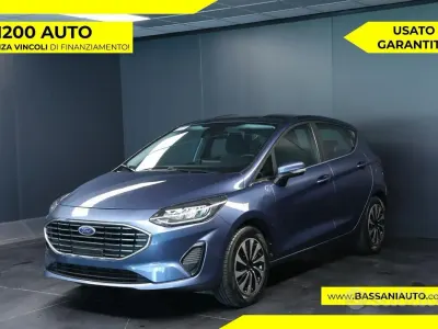 Usata Ford Fiesta Titanium 75 CV (55 kW) 2023 Blu Utilitaria