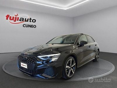 Usata Audi A3 S-Line 150 CV (110 kW) 2022 Nero mito metallizzato Berlina