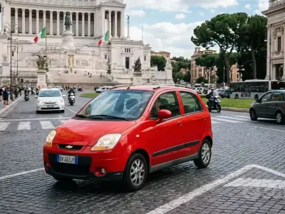 Usata Chevrolet Matiz 52 CV (38 kW) 2009 Rosso Utilitaria
