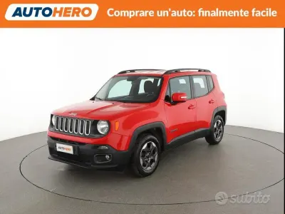 Usata Jeep Renegade Longitude 120 CV (88 kW) 2016 Rosso SUV