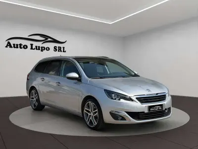 Usata Peugeot 308 SW GT-line 120 CV (88 kW) 2015 Argento Station wagon