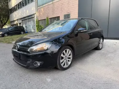 Usata VW Golf VI Highline 160 CV (117 kW) 2010 Nero Berlina