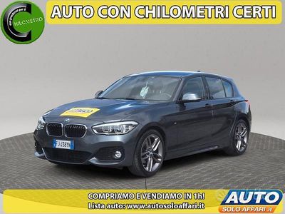 Usata BMW 116 M Sport 116 CV (85 kW) 2017 Grigio Utilitaria