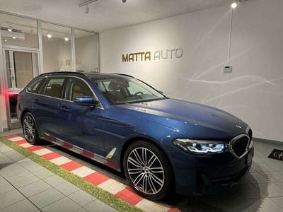 Usata BMW 530 M Sport 249 CV (183 kW) 2020 C1m phytonicblau met. Station wagon