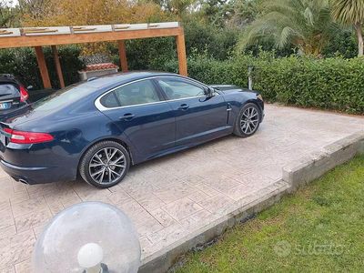 Usata Jaguar XF Premium Luxury 238 CV (175 kW) 2009 Blu Berlina