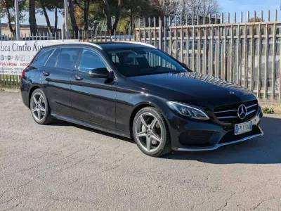Gebraucht Mercedes C220 Premium 170 PS (125 kW) 2017 Schwarz Kombi