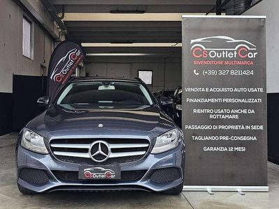 Usata Mercedes C180 Executive 116 CV (85 kW) 2016 Grigio Station wagon