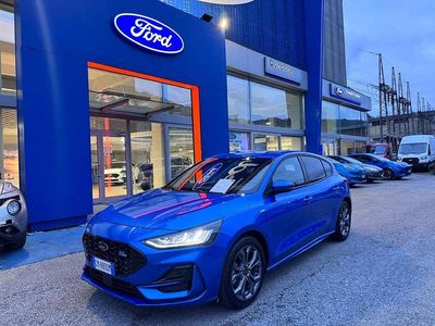 Usata Ford Focus ST-Line 125 CV (91 kW) 2023 Blu/azzurro Berlina