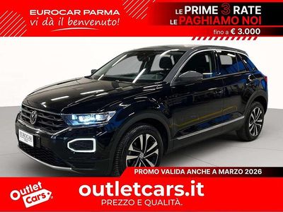 Usata VW T-Roc Style 150 CV (110 kW) 2019 Nero SUV
