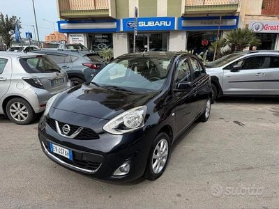 Usata Nissan Micra Visia 80 CV (58 kW) 2014 Nero Utilitaria