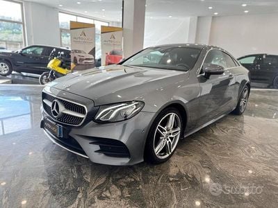 Usata Mercedes E220 Premium Plus 194 CV (142 kW) 2019 Grigio Coupé
