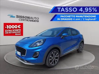 Usata Ford Puma Titanium S 125 CV (91 kW) 2022 Blu SUV