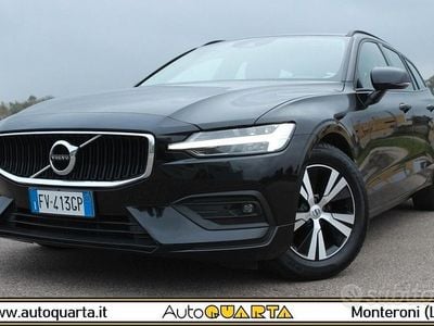 Usata Volvo V60 150 CV (110 kW) 2019 Nero Station wagon