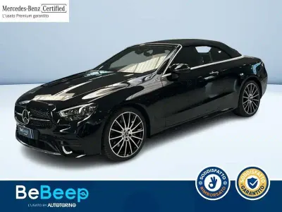 Usata Mercedes E220 Premium 2021 Nero Cabrio