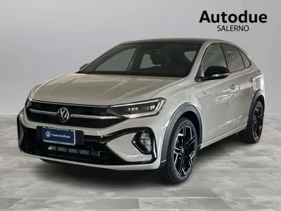 Nuova VW Taigo R-line 116 CV (85 kW) 2026 Pure white nero SUV