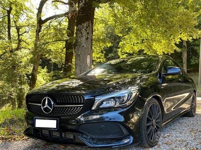 Usata Mercedes CLA200 AMG line 150 CV (110 kW) 2019 Nero